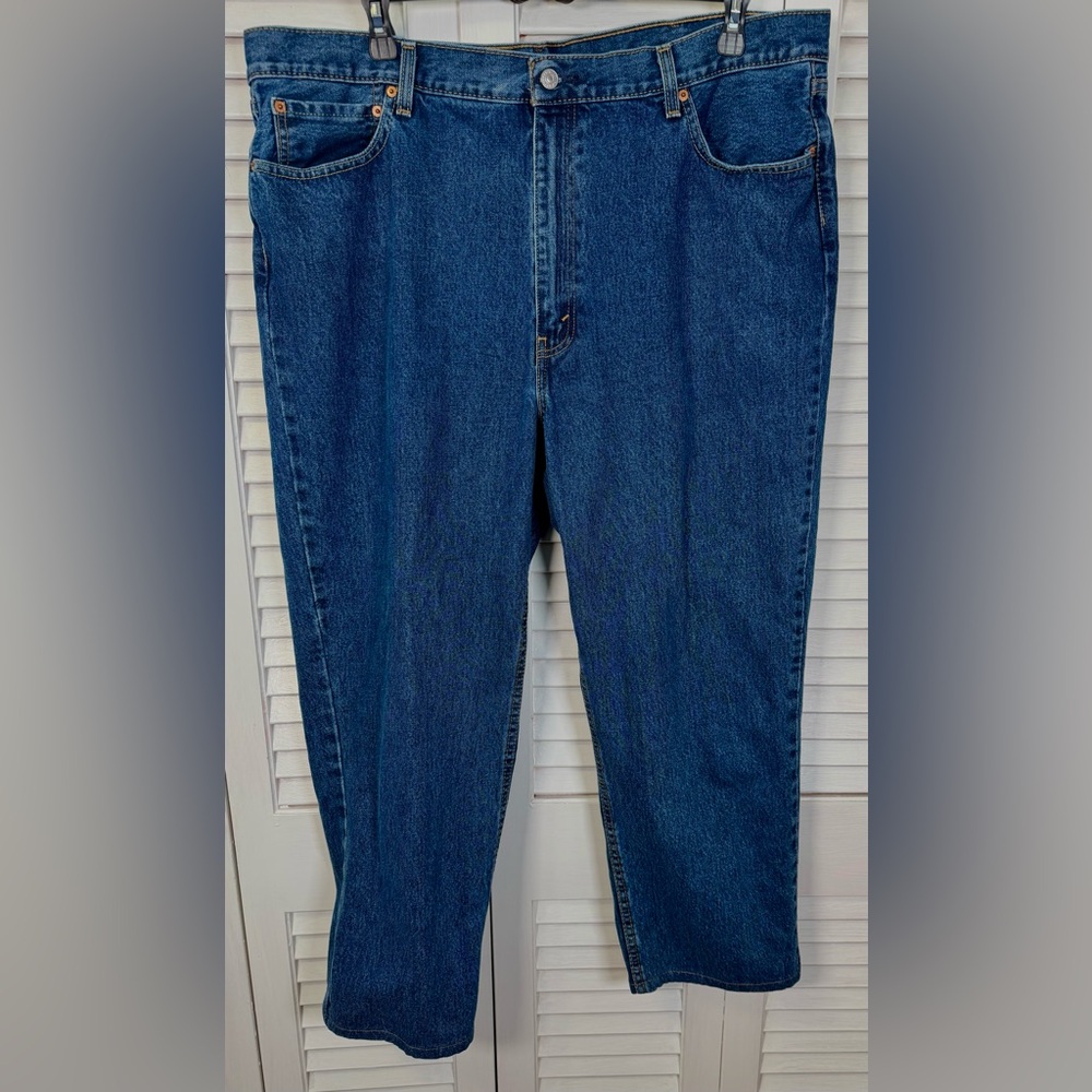 Levi’s 550 Relaxed Fit Jeans 44x30 Blue Denim Straight Leg Men’s